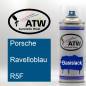 Preview: Porsche, Ravelloblau, R5F: 400ml Sprühdose, von ATW Autoteile West.