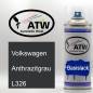 Preview: Volkswagen, Anthrazitgrau, L326: 400ml Sprühdose, von ATW Autoteile West.