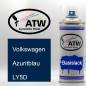 Preview: Volkswagen, Azuritblau, LY5D: 400ml Sprühdose, von ATW Autoteile West.