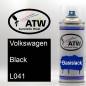 Preview: Volkswagen, Black, L041: 400ml Sprühdose, von ATW Autoteile West.