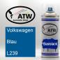 Preview: Volkswagen, Blau, L239: 400ml Sprühdose, von ATW Autoteile West.