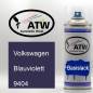 Preview: Volkswagen, Blauviolett, 9404: 400ml Sprühdose, von ATW Autoteile West.