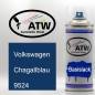 Preview: Volkswagen, Chagallblau, 9524: 400ml Sprühdose, von ATW Autoteile West.