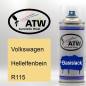 Preview: Volkswagen, Hellelfenbein, R115: 400ml Sprühdose, von ATW Autoteile West.