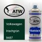 Preview: Volkswagen, Irischgrün, 9487: 400ml Sprühdose, von ATW Autoteile West.