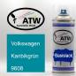 Preview: Volkswagen, Karibikgrün, 9608: 400ml Sprühdose, von ATW Autoteile West.