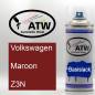 Preview: Volkswagen, Maroon, Z3N: 400ml Sprühdose, von ATW Autoteile West.