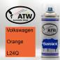 Preview: Volkswagen, Orange, L24Q: 400ml Sprühdose, von ATW Autoteile West.