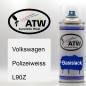 Preview: Volkswagen, Polizeiweiss, L90Z: 400ml Sprühdose, von ATW Autoteile West.