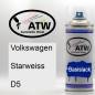 Preview: Volkswagen, Starweiss, D5: 400ml Sprühdose, von ATW Autoteile West.