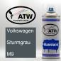 Preview: Volkswagen, Sturmgrau, M9: 400ml Sprühdose, von ATW Autoteile West.