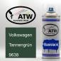 Preview: Volkswagen, Tannengrün, 9638: 400ml Sprühdose, von ATW Autoteile West.