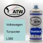 Preview: Volkswagen, Turquoise, L380: 400ml Sprühdose, von ATW Autoteile West.