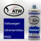 Preview: Volkswagen, Ultramarinblau, R502: 400ml Sprühdose, von ATW Autoteile West.