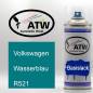 Preview: Volkswagen, Wasserblau, R521: 400ml Sprühdose, von ATW Autoteile West.