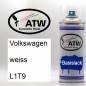 Preview: Volkswagen, weiss, L1T9: 400ml Sprühdose, von ATW Autoteile West.