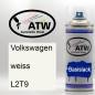 Preview: Volkswagen, weiss, L2T9: 400ml Sprühdose, von ATW Autoteile West.