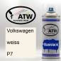 Preview: Volkswagen, weiss, P7: 400ml Sprühdose, von ATW Autoteile West.