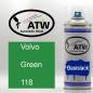 Preview: Volvo, Green, 118: 400ml Sprühdose, von ATW Autoteile West.