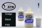 Preview: Dodge, Black, PX9: 20ml Lackstift + 20ml Klarlack - Set, von ATW Autoteile West.