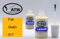 Preview: Fiat, Giallo, 017: 20ml Lackstift + 20ml Klarlack - Set, von ATW Autoteile West.