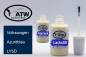 Preview: Volkswagen, Azuritblau, LY5D: 20ml Lackstift + 20ml Klarlack - Set, von ATW Autoteile West.