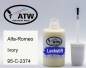 Preview: Alfa-Romeo, Ivory, 95-C-2374: 20ml Lackstift, von ATW Autoteile West.