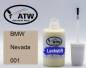 Preview: BMW, Nevada, 001: 20ml Lackstift, von ATW Autoteile West.