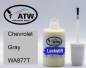 Preview: Chevrolet, Gray, WA877T: 20ml Lackstift, von ATW Autoteile West.