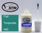 Preview: Fiat, Turquoise, 440: 20ml Lackstift, von ATW Autoteile West.