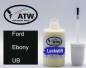 Preview: Ford, Ebony, UB: 20ml Lackstift, von ATW Autoteile West.