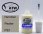 Preview: Hummer, Pewter, P33: 20ml Lackstift, von ATW Autoteile West.