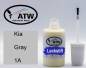 Preview: Kia, Gray, 1A: 20ml Lackstift, von ATW Autoteile West.