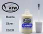 Preview: Mazda, Silver, CSCR: 20ml Lackstift, von ATW Autoteile West.