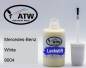 Preview: Mercedes-Benz, White, 9004: 20ml Lackstift, von ATW Autoteile West.