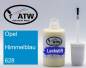 Preview: Opel, Himmelblau, 628: 20ml Lackstift, von ATW Autoteile West.