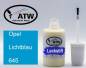 Preview: Opel, Lichtblau, 645: 20ml Lackstift, von ATW Autoteile West.