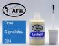 Preview: Opel, Signalblau, 224: 20ml Lackstift, von ATW Autoteile West.