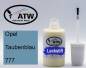 Preview: Opel, Taubenblau, 777: 20ml Lackstift, von ATW Autoteile West.