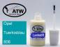 Preview: Opel, Tuerkisblau, 806: 20ml Lackstift, von ATW Autoteile West.