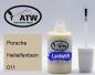 Preview: Porsche, Hellelfenbein, 011: 20ml Lackstift, von ATW Autoteile West.