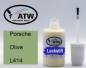 Preview: Porsche, Olive, L414: 20ml Lackstift, von ATW Autoteile West.