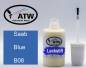 Preview: Saab, Blue, B08: 20ml Lackstift, von ATW Autoteile West.