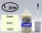 Preview: Saab, Ivory, 155G: 20ml Lackstift, von ATW Autoteile West.