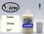 Preview: Saab, White, 207: 20ml Lackstift, von ATW Autoteile West.