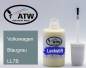 Preview: Volkswagen, Blaugrau, LL7B: 20ml Lackstift, von ATW Autoteile West.