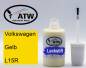 Preview: Volkswagen, Gelb, L15R: 20ml Lackstift, von ATW Autoteile West.