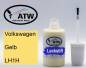 Preview: Volkswagen, Gelb, LH1H: 20ml Lackstift, von ATW Autoteile West.