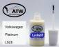 Preview: Volkswagen, Platinum, L8Z8: 20ml Lackstift, von ATW Autoteile West.