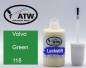 Preview: Volvo, Green, 118: 20ml Lackstift, von ATW Autoteile West.